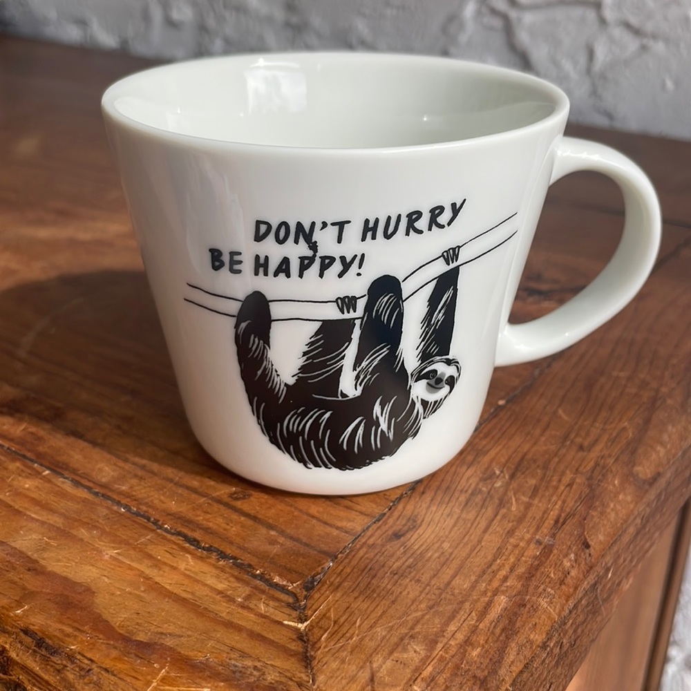 H&M “Don’t Hurry Be Happy” Mug